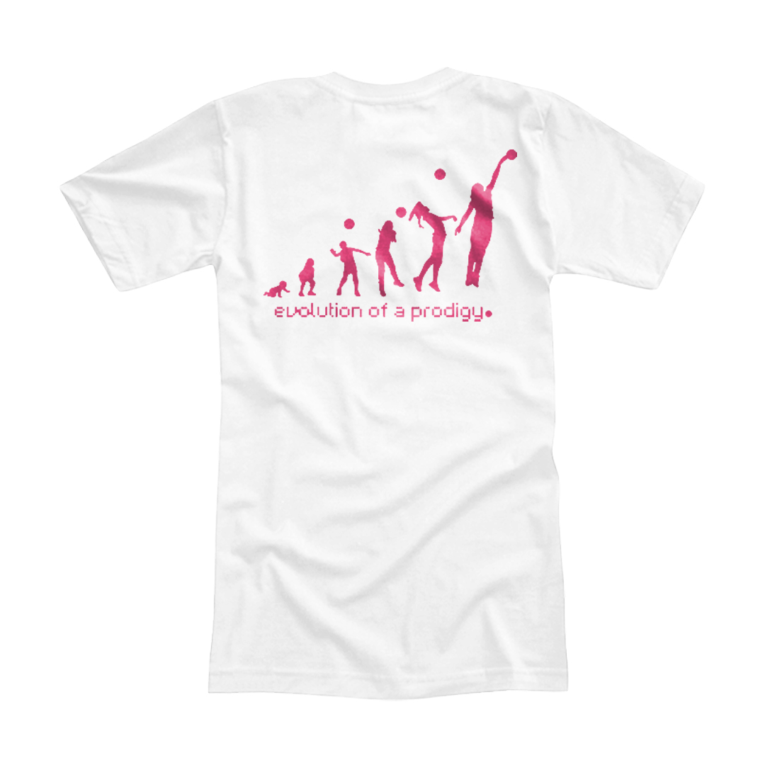 volleyball t-shirt back
