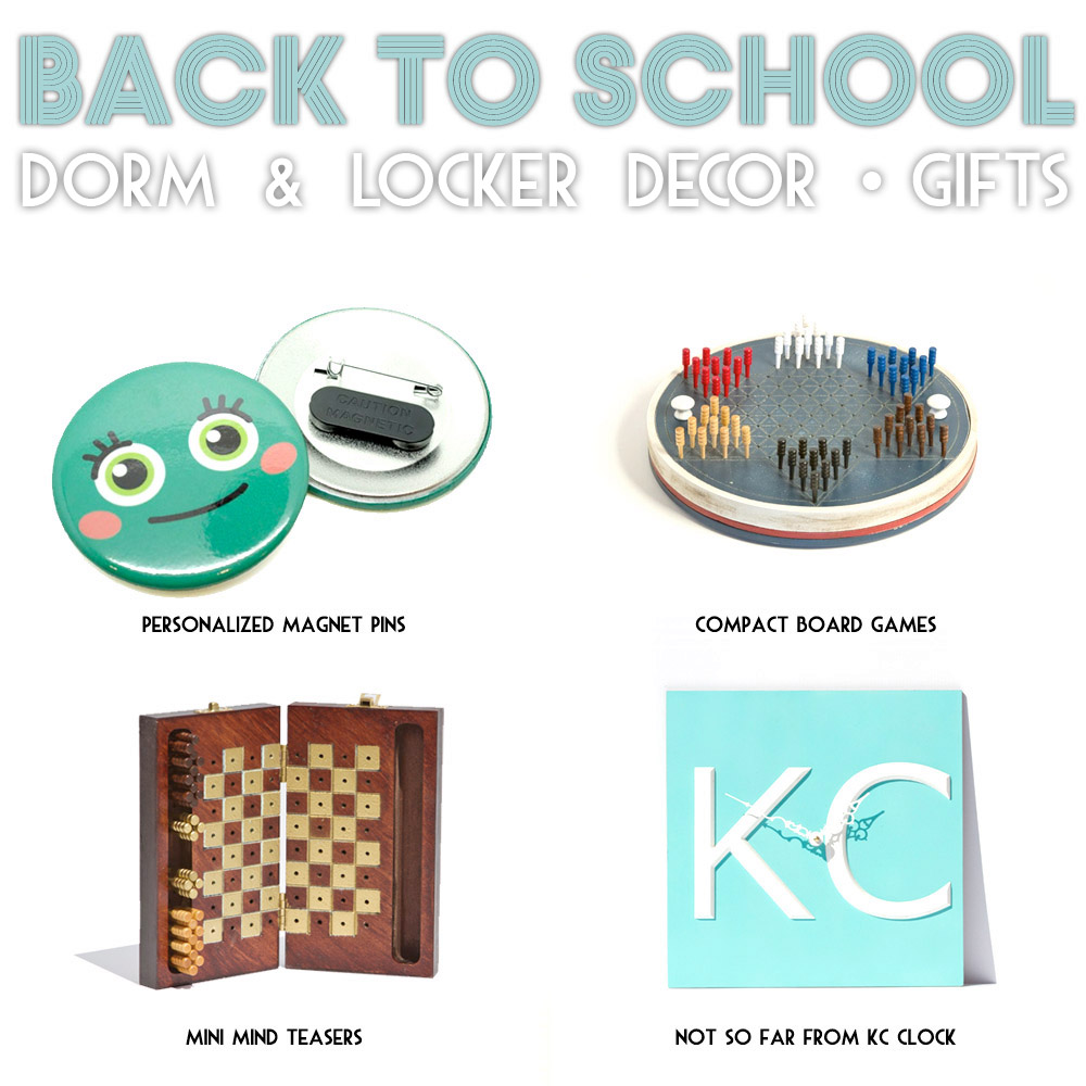 **Back to School Dorm & Locker Decor.